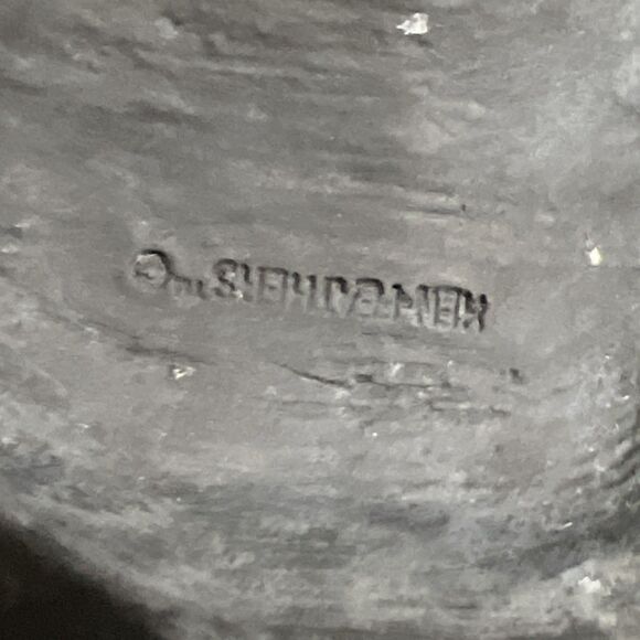 Hand Cast Clay Pottery Turtle Trinket Box Hen-Feathers - Picture 9 of 11